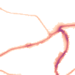 Night-time road noise heatmap for SK17 6SG