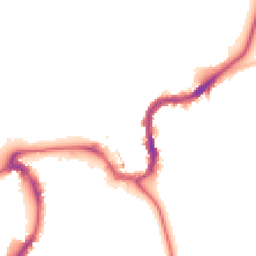 Night-time road noise heatmap for SK17 7BD