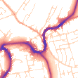 Daytime road noise heatmap for SK17 7BH