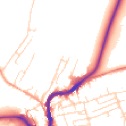 Daytime road noise heatmap for SK17 7DA