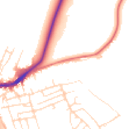 Daytime road noise heatmap for SK17 7DG
