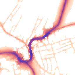 Daytime road noise heatmap for SK17 7DR