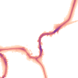 Night-time road noise heatmap for SK17 7DW