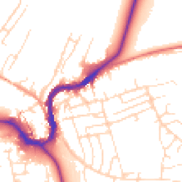 Daytime road noise heatmap for SK17 7DY
