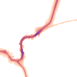 Night-time road noise heatmap for SK17 7DY