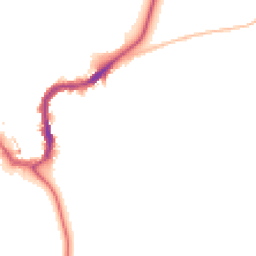 Night-time road noise heatmap for SK17 7PJ