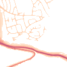 Daytime road noise heatmap for SK17 7RH