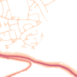 Daytime road noise heatmap for SK17 7RL