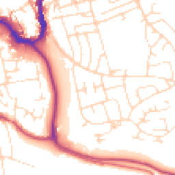 Daytime road noise heatmap for SK17 7TN
