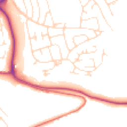 Daytime road noise heatmap for SK17 7TX
