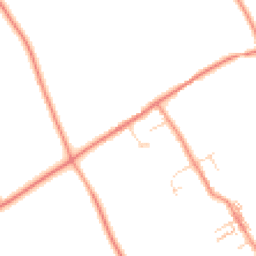 Daytime road noise heatmap for SK17 8AH