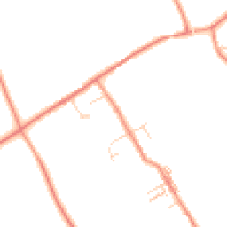 Daytime road noise heatmap for SK17 8AJ