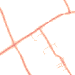 Daytime road noise heatmap for SK17 8AL