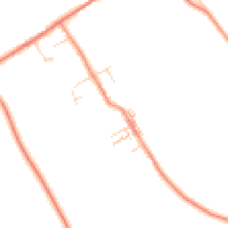 Daytime road noise heatmap for SK17 8AS