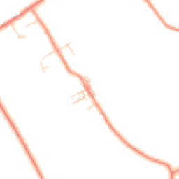 Daytime road noise heatmap for SK17 8AU
