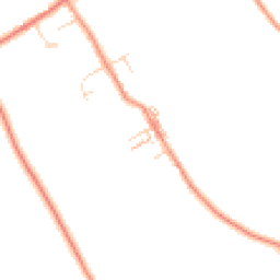 Daytime road noise heatmap for SK17 8AX
