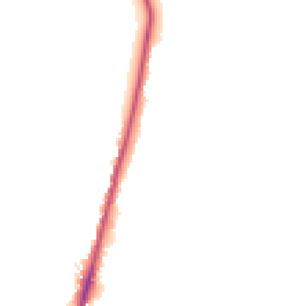 Night-time road noise heatmap for SK17 8BB