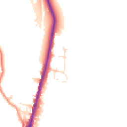Daytime road noise heatmap for SK17 8DY