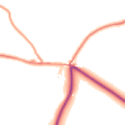 Daytime road noise heatmap for SK17 8ET