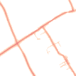 Daytime road noise heatmap for SK17 8FR
