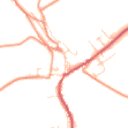 Daytime road noise heatmap for SK17 8LB