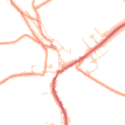 Daytime road noise heatmap for SK17 8LF