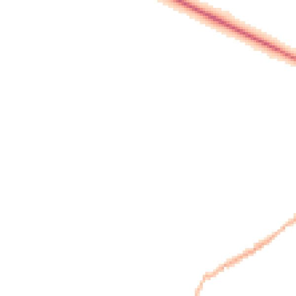 Night-time road noise heatmap for SK17 8LT