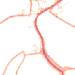 Daytime road noise heatmap for SK17 8PU
