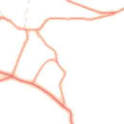 Daytime road noise heatmap for SK17 8RJ