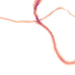 Night-time road noise heatmap for SK17 9DW