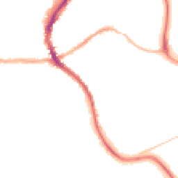 Night-time road noise heatmap for SK17 9NT
