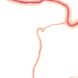 Daytime road noise heatmap for SK17 9SE