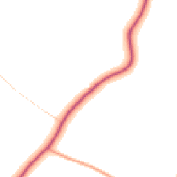 Daytime road noise heatmap for SK17 9SW
