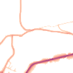 Daytime road noise heatmap for SK22 1AH