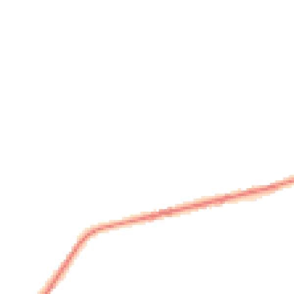 Night-time road noise heatmap for SK22 1AL