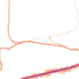 Daytime road noise heatmap for SK22 1AN