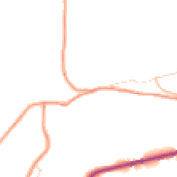Daytime road noise heatmap for SK22 1AT