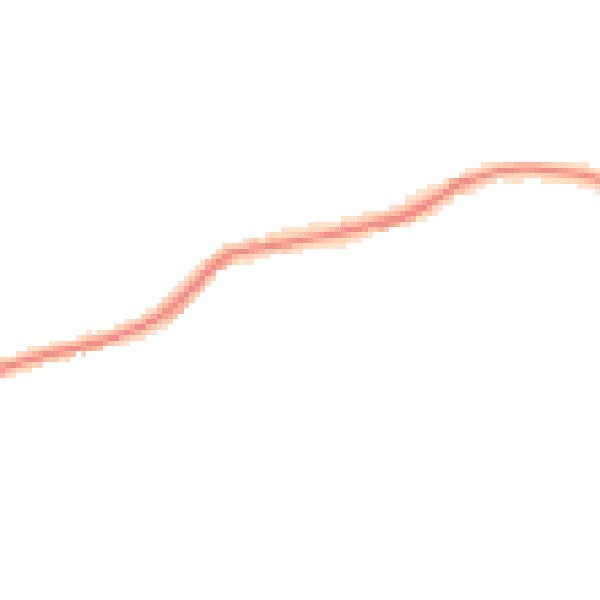 Night-time road noise heatmap for SK22 1BS