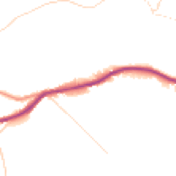 Daytime road noise heatmap for SK22 1BT