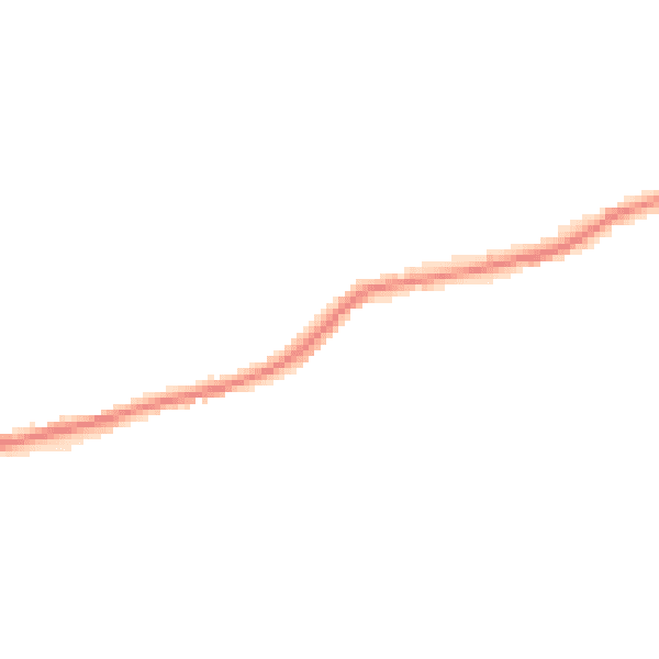 Night-time road noise heatmap for SK22 1BX