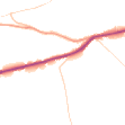 Daytime road noise heatmap for SK22 1BY