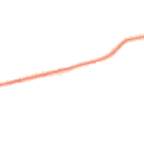 Night-time road noise heatmap for SK22 1DB