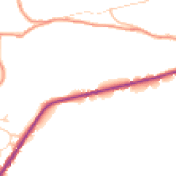 Daytime road noise heatmap for SK22 1DQ