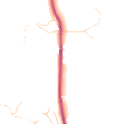 Daytime road noise heatmap for SK22 2AT