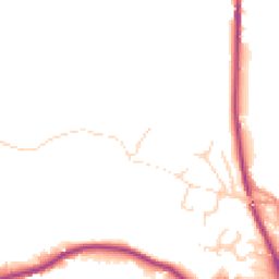 Daytime road noise heatmap for SK22 2HH