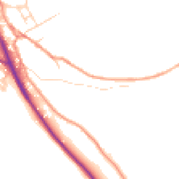 Daytime road noise heatmap for SK22 2LR