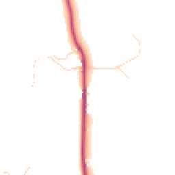 Daytime road noise heatmap for SK22 2NG