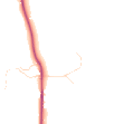 Daytime road noise heatmap for SK22 2NN