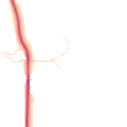 Daytime road noise heatmap for SK22 2NW
