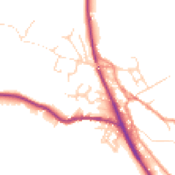 Daytime road noise heatmap for SK22 2PG